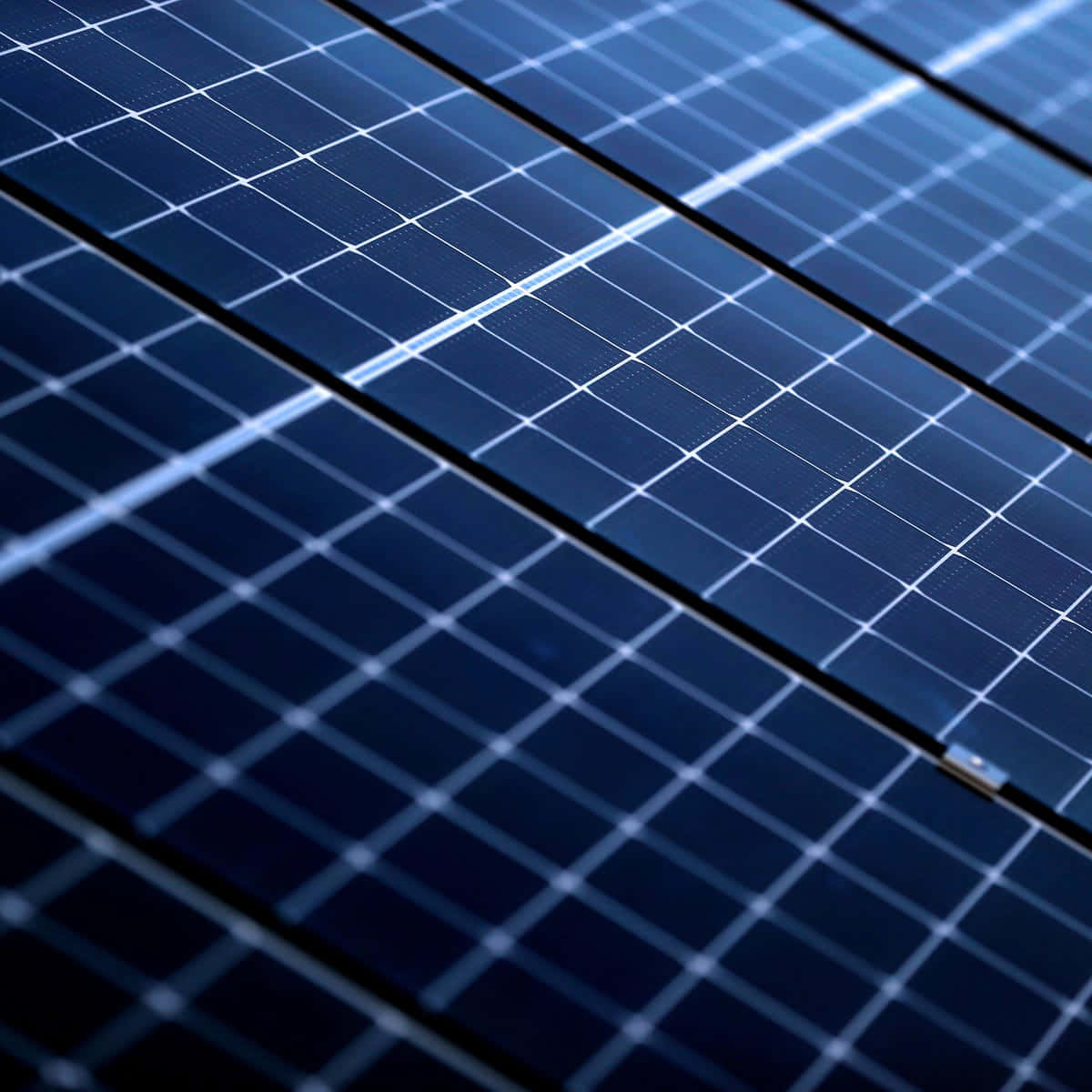 Solar Panels Extreme Close Up Shot Background