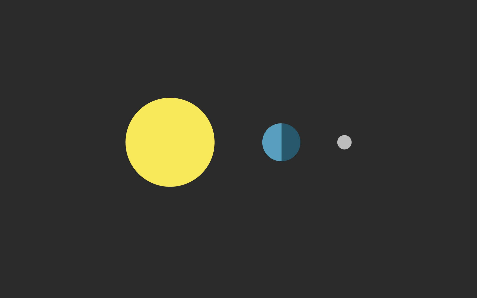 Solar System Aesthetic Background
