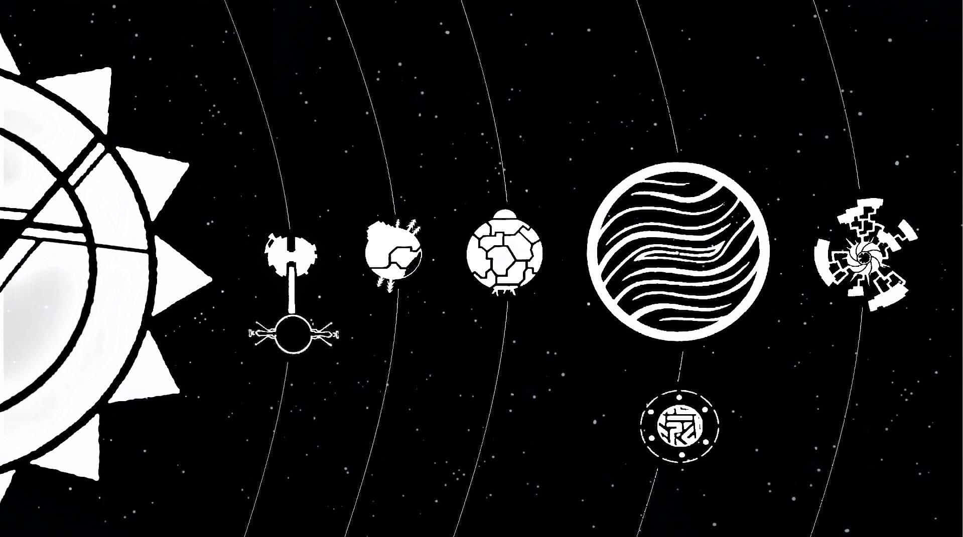 Solar System From Outer Wilds Background