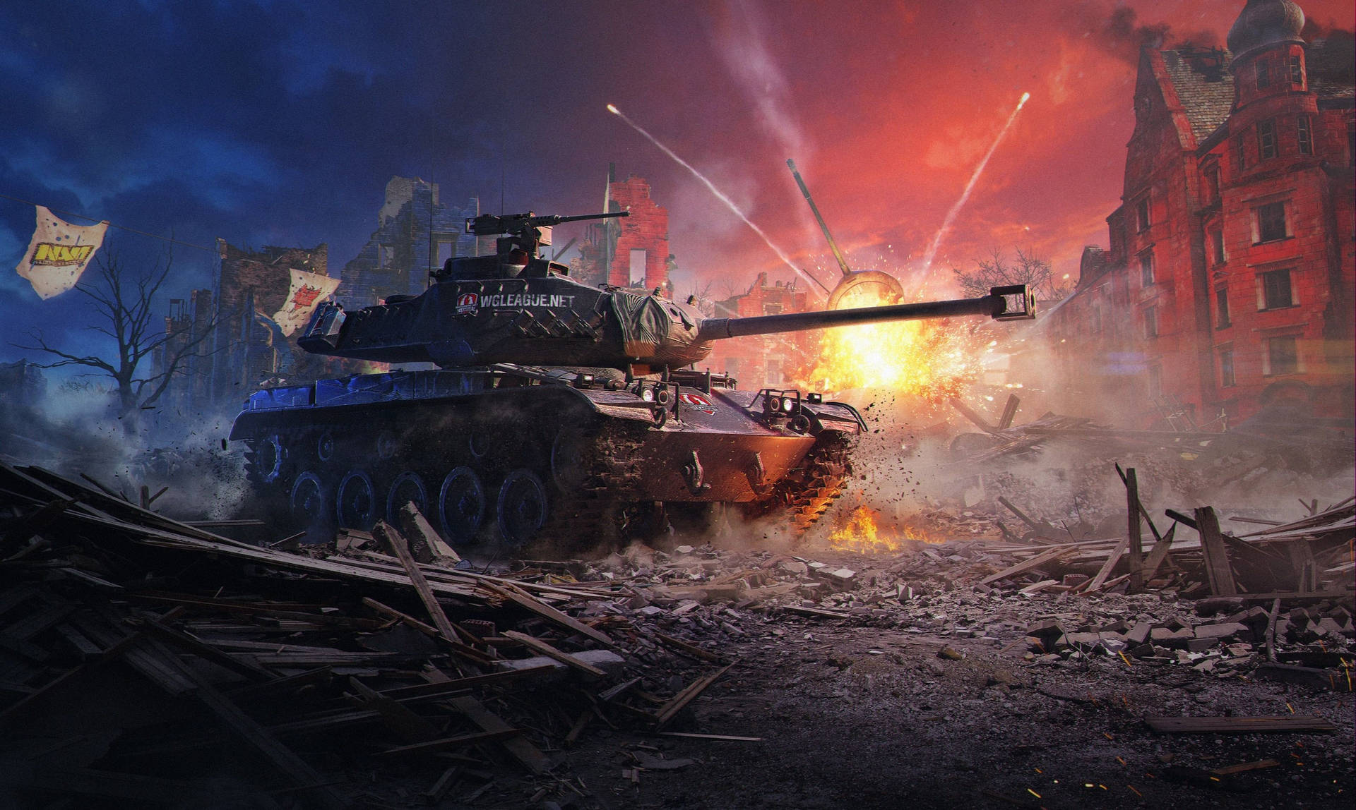 Soldier Tanks War Background