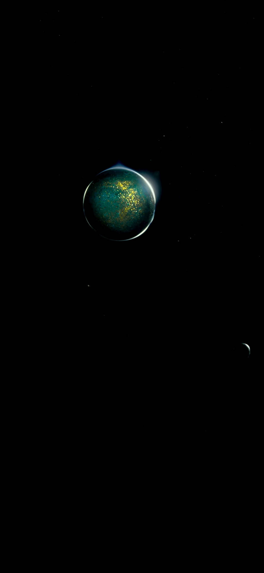 Sole Planet Oled Phone Background