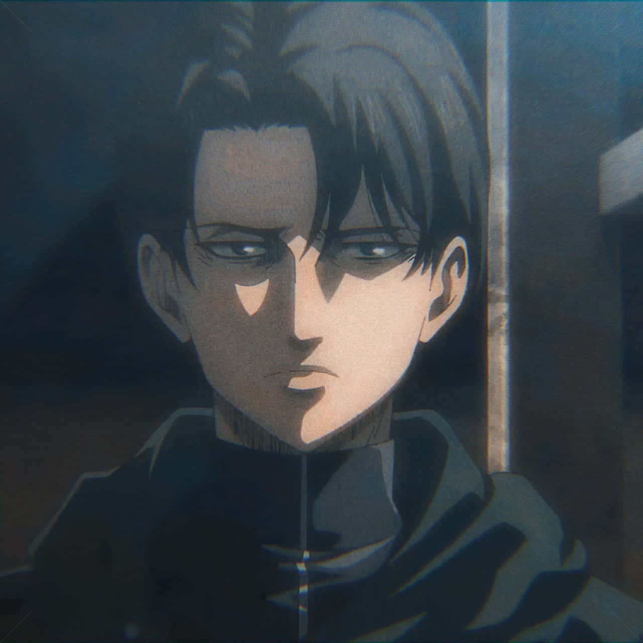 Solemn Levi Pfp Background