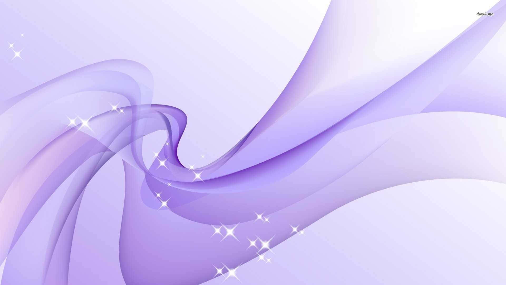 Solid Light Purple Waves Background