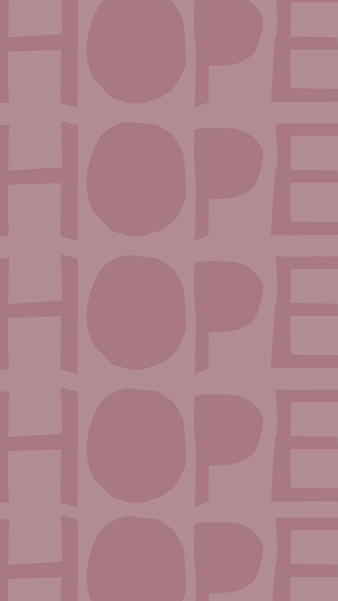 Solid Pink Hope Background