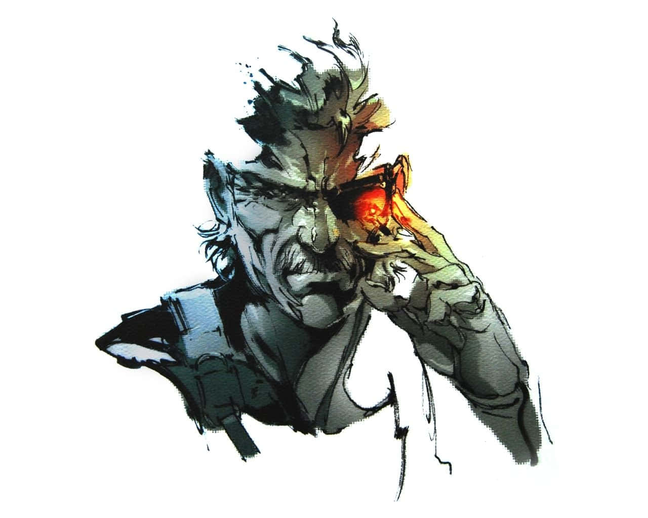Solid Snake Artistic Graphic