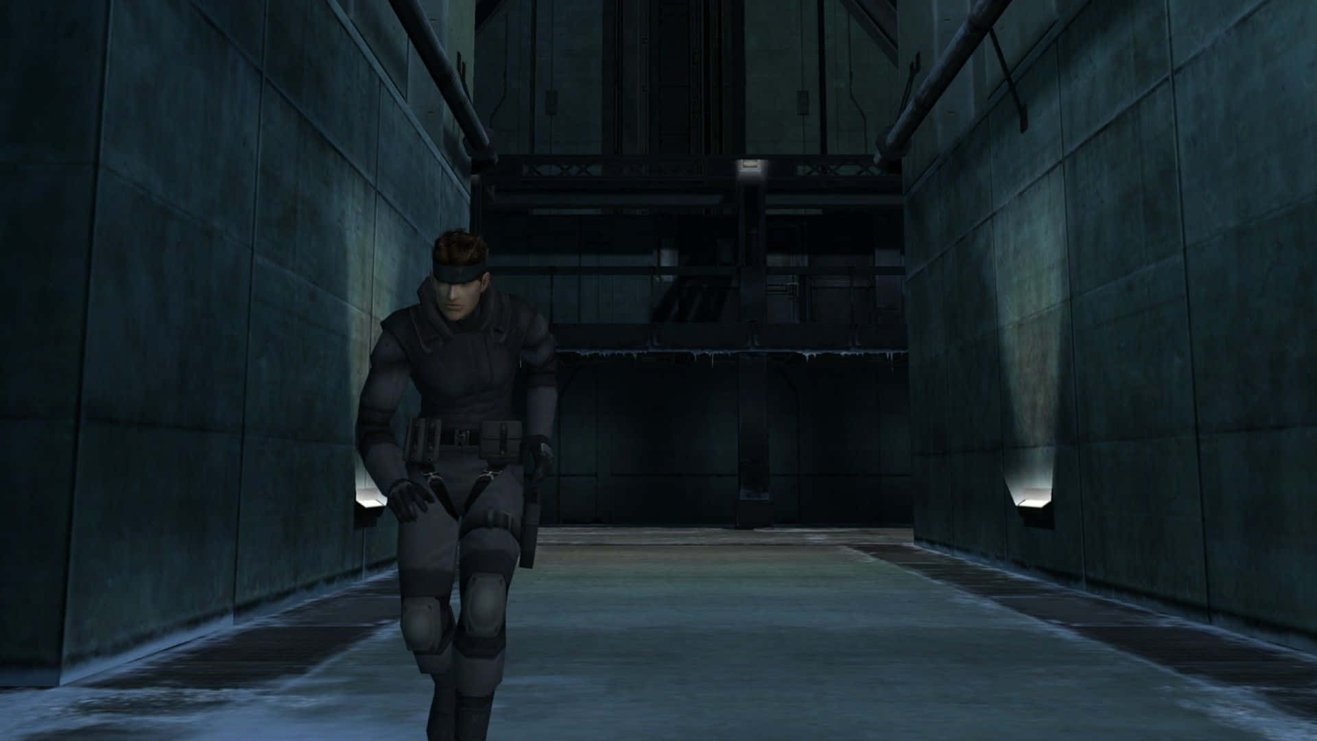 Solid Snake, In His Mission To Save The World.