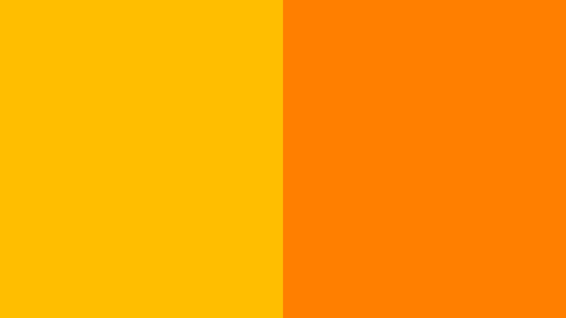 Solid Yellow And Orange Colors Background