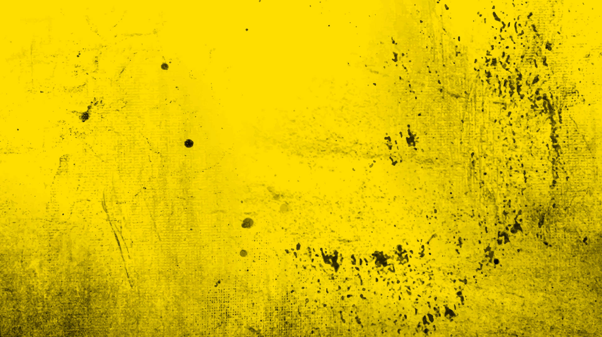 Solid Yellow Grunge Texture