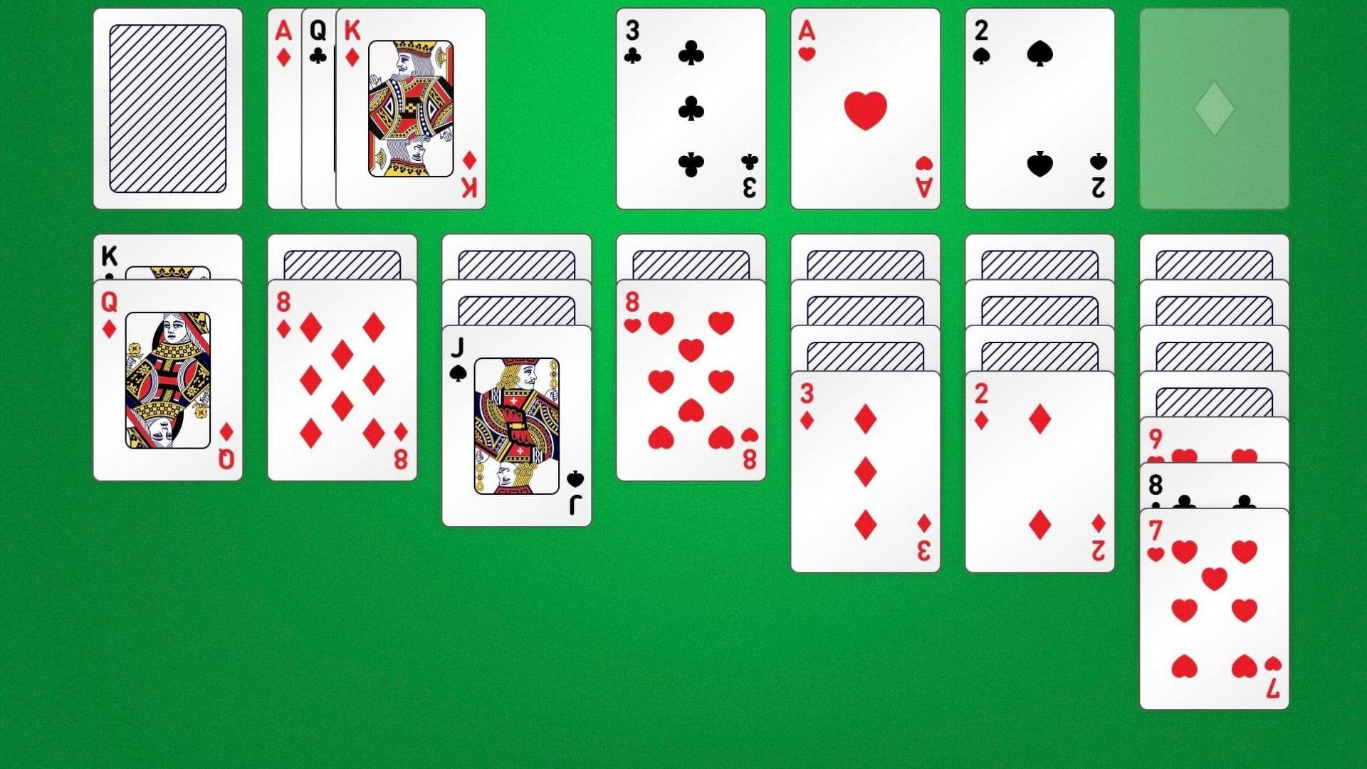 Solitaire Gaming Cards Background