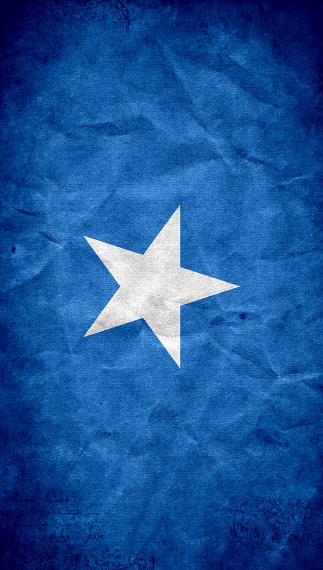Somalia Flag Crumpled Texture Background