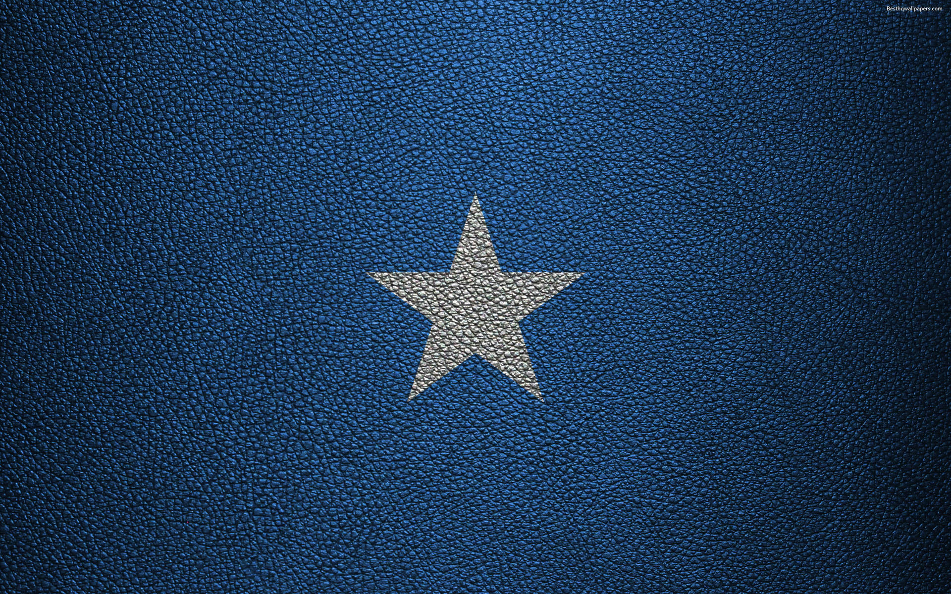Somalia Flag Leather Effect Background