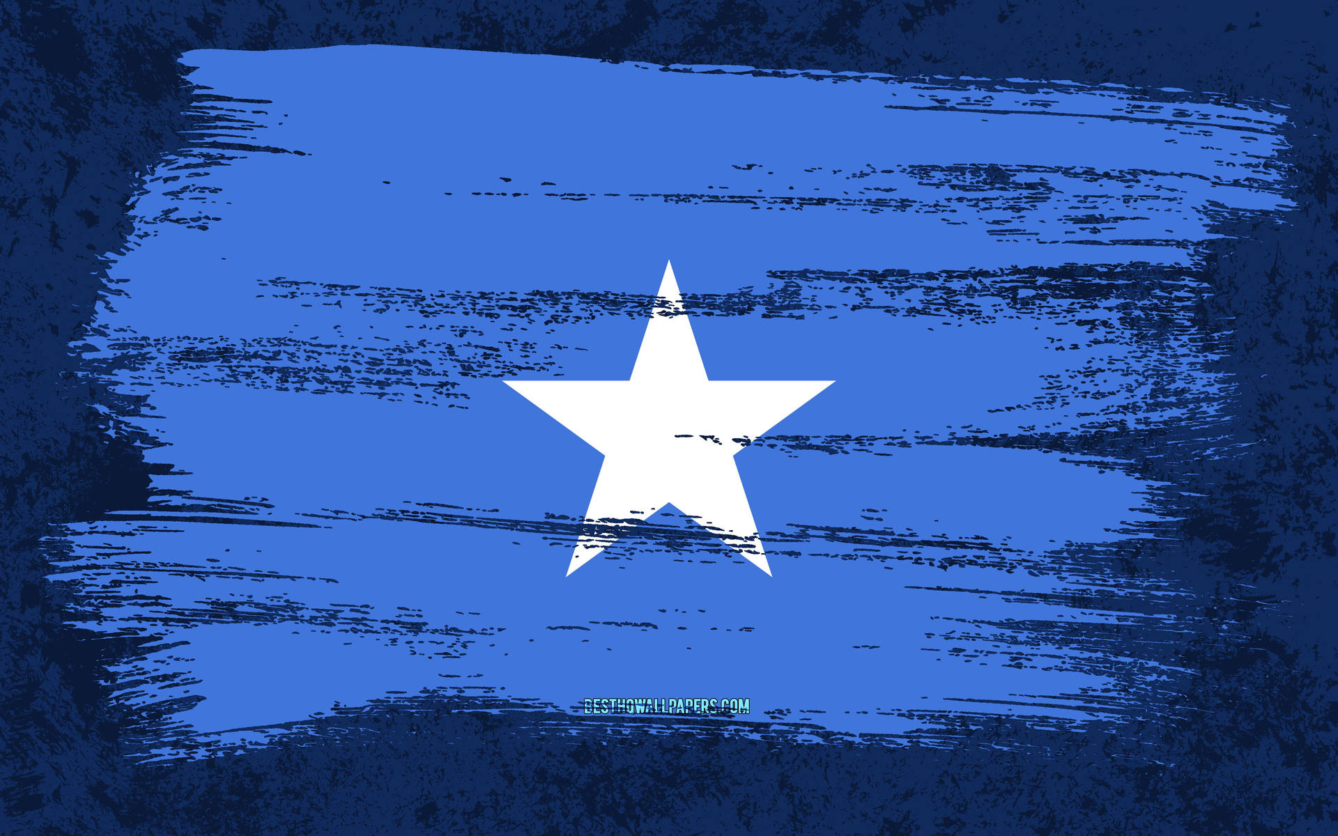 Somalia Paint Smear Background