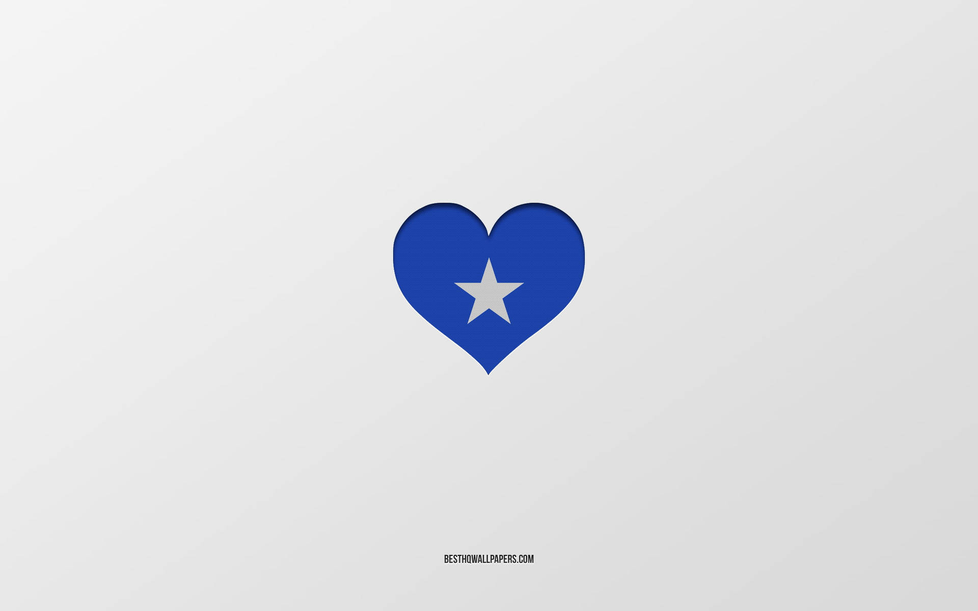 Somalia Simple Heart Background