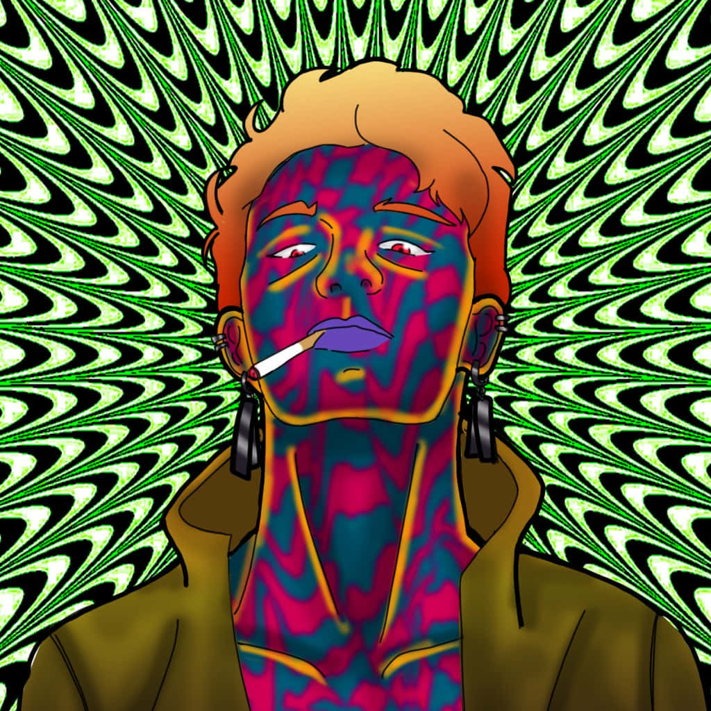 Somatic Digital Art Background