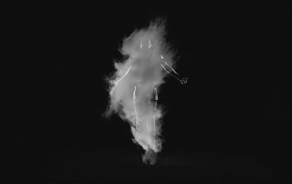Somatic Minimalist Smoke Background