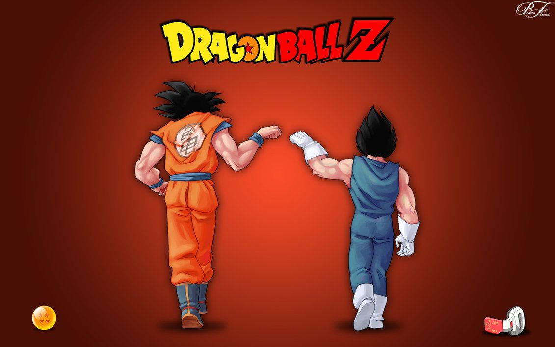 Son Goku And Prince Vegeta Dbz Hd