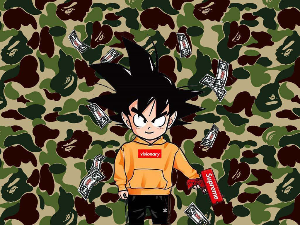 Son Goku, The Legendary Super Saiyan Warrior Background