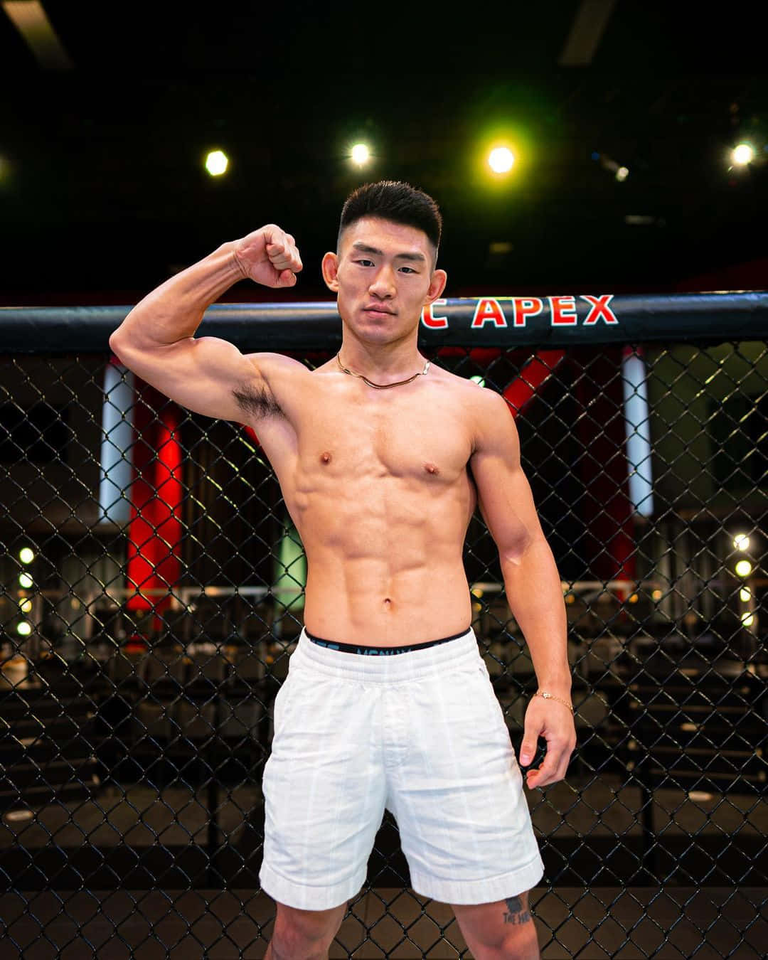 Song Yadong Pre Fight Portrait Background