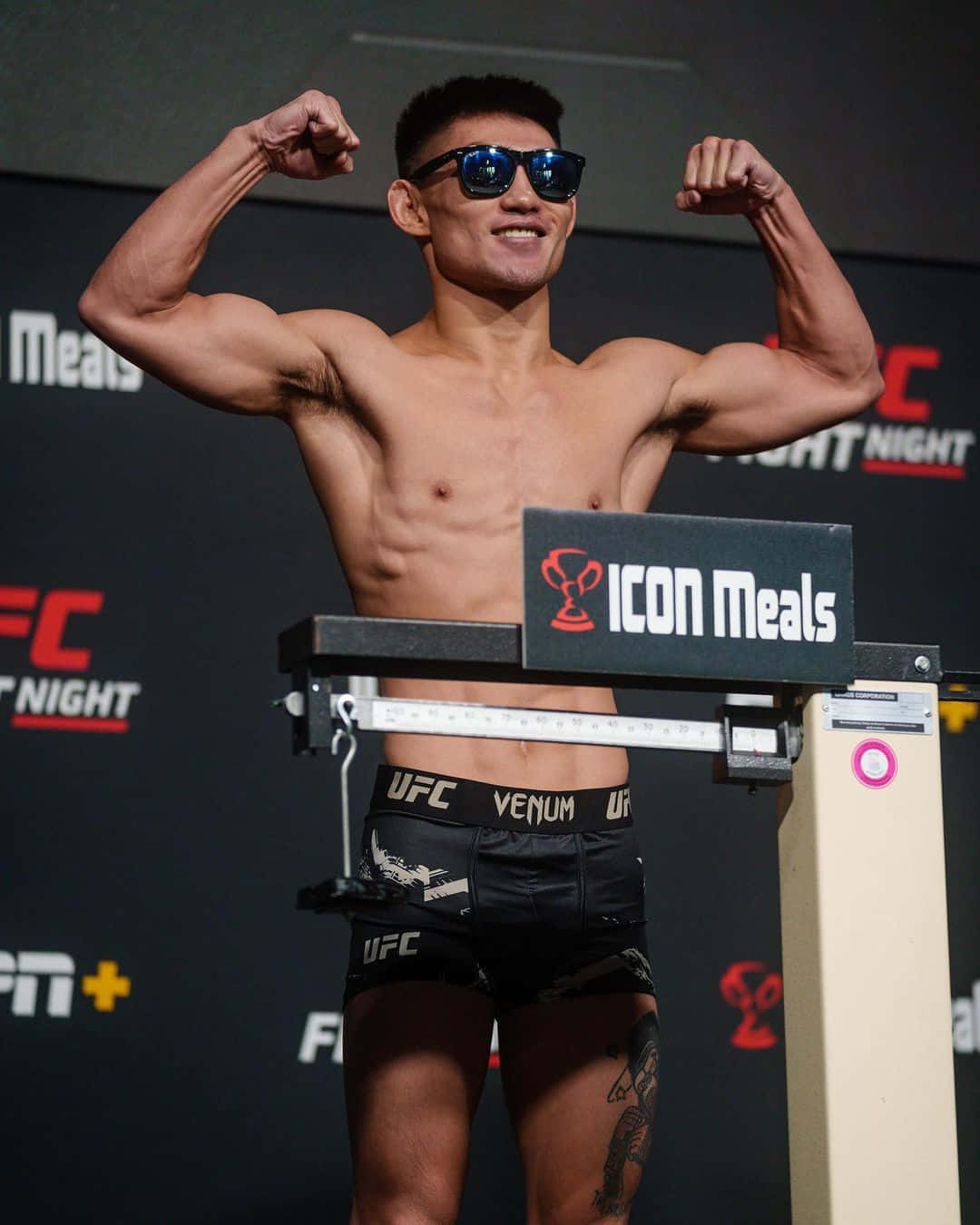 Song Yadong Ufc Fight Night Weigh In Background