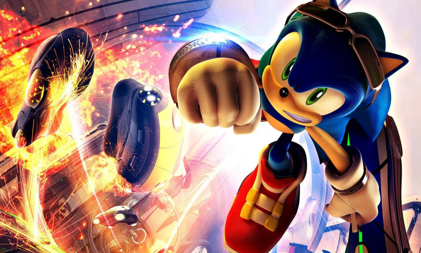 Sonic 4k Cartoon Background