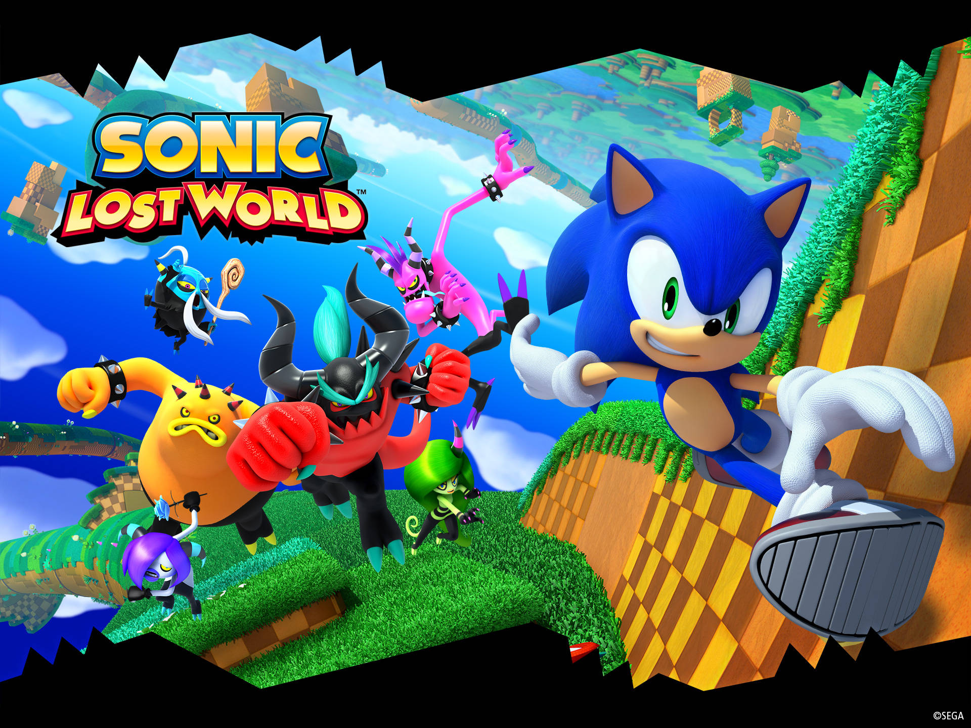 Sonic Lost World Art Background