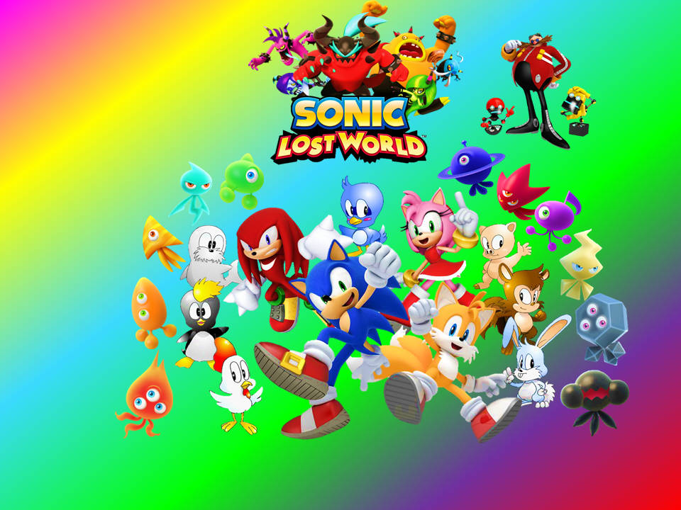 Sonic Lost World Characters Background