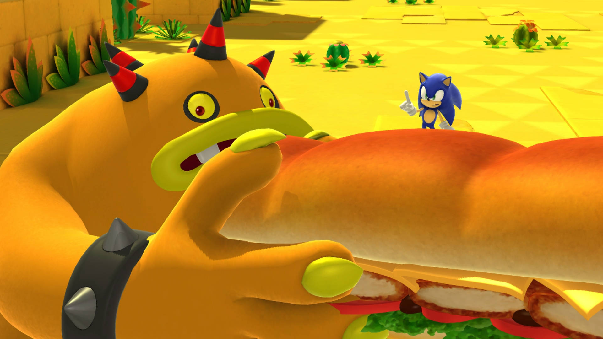 Sonic Lost World Deadly Six Zomom Background
