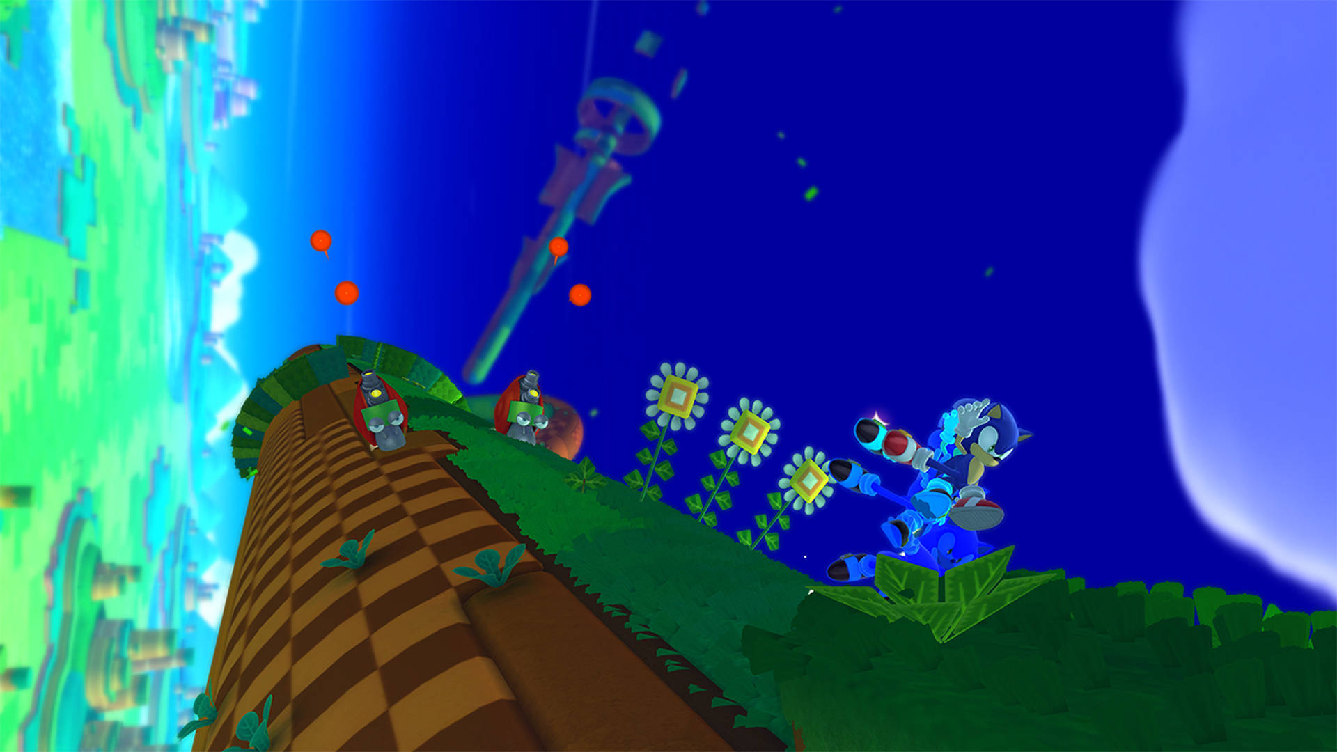 Sonic Lost World Hill Game Background