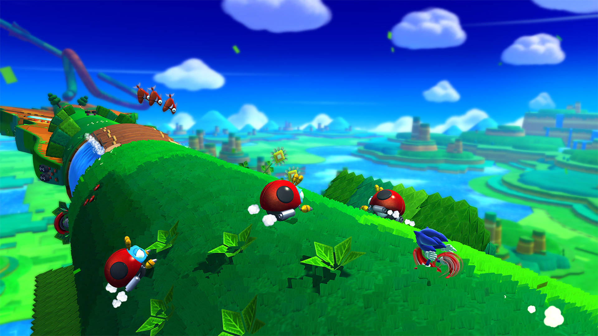 Sonic Lost World Hill Zone Background