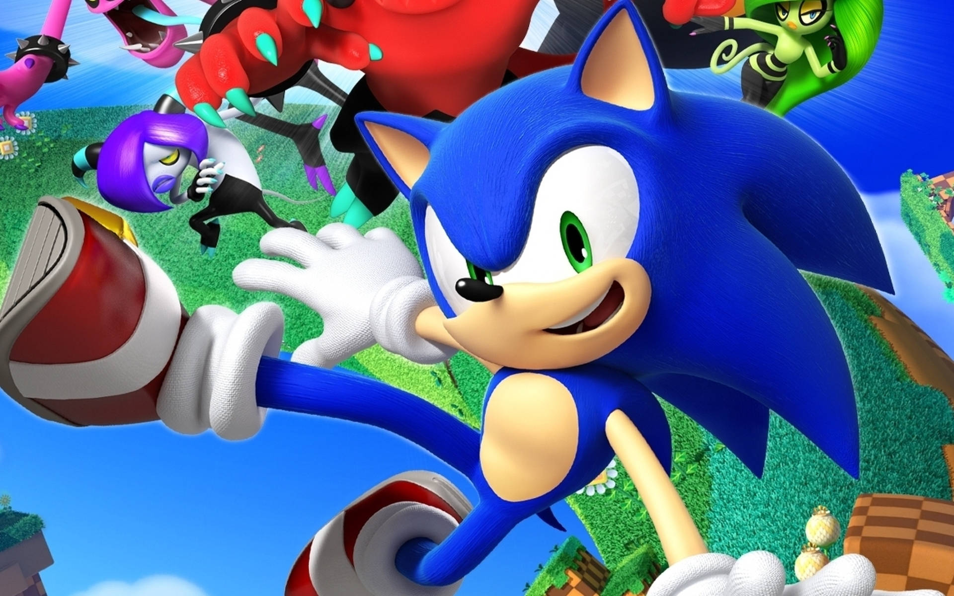 Sonic Lost World Main Character Background