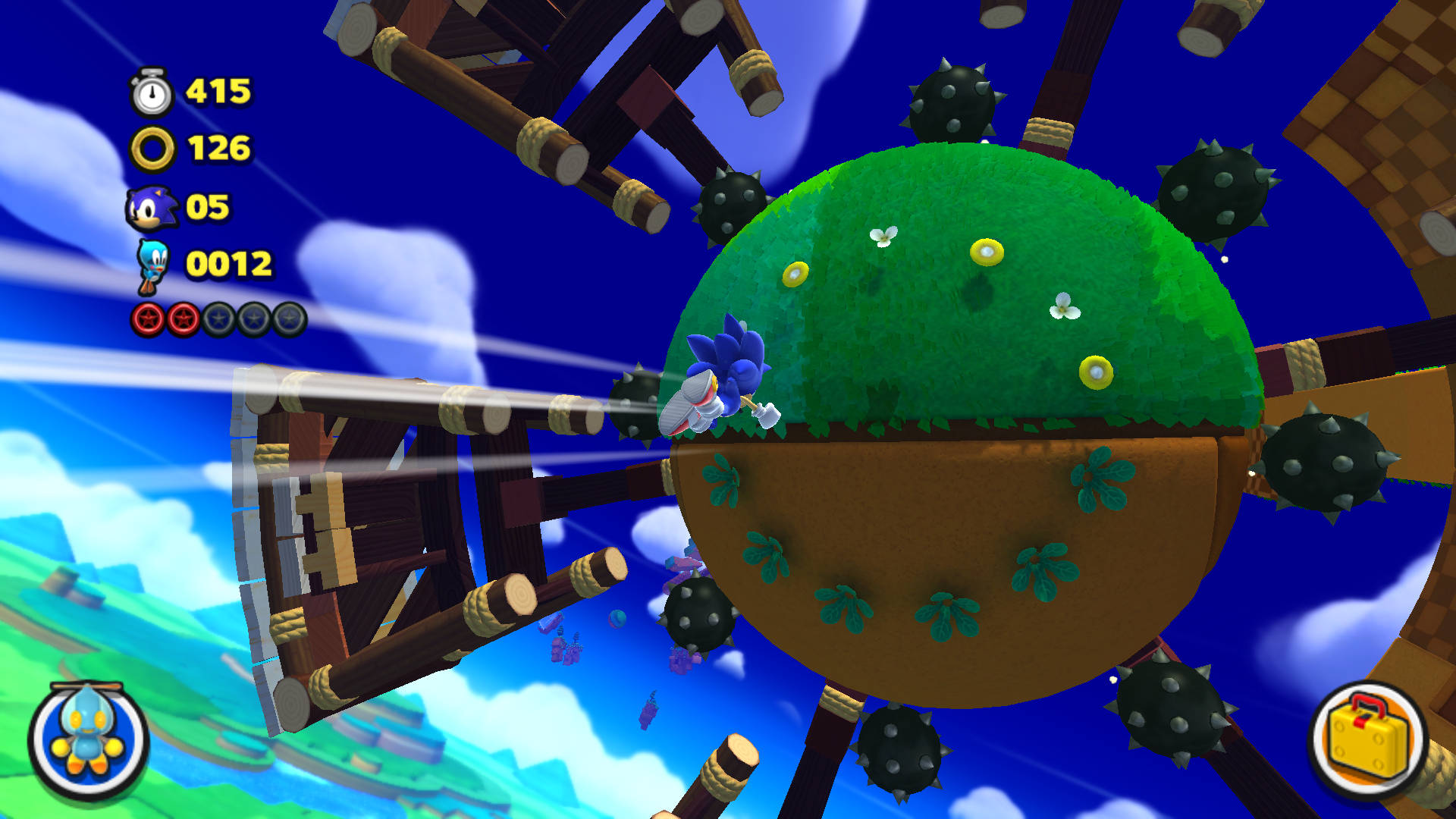 Sonic Lost World Planet Background