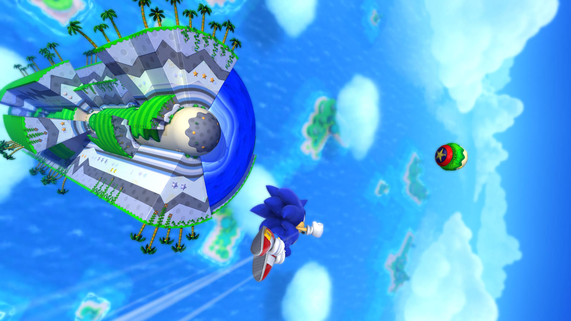 Sonic Lost World Tropical Coast Background