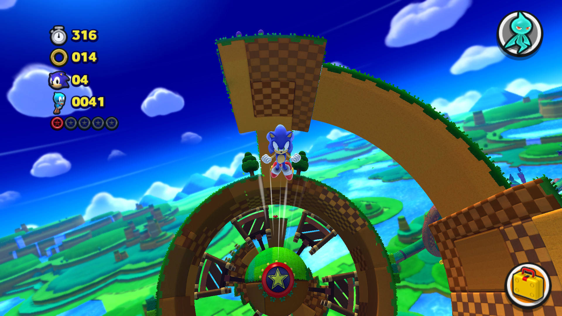 Sonic Lost World Windmill Background