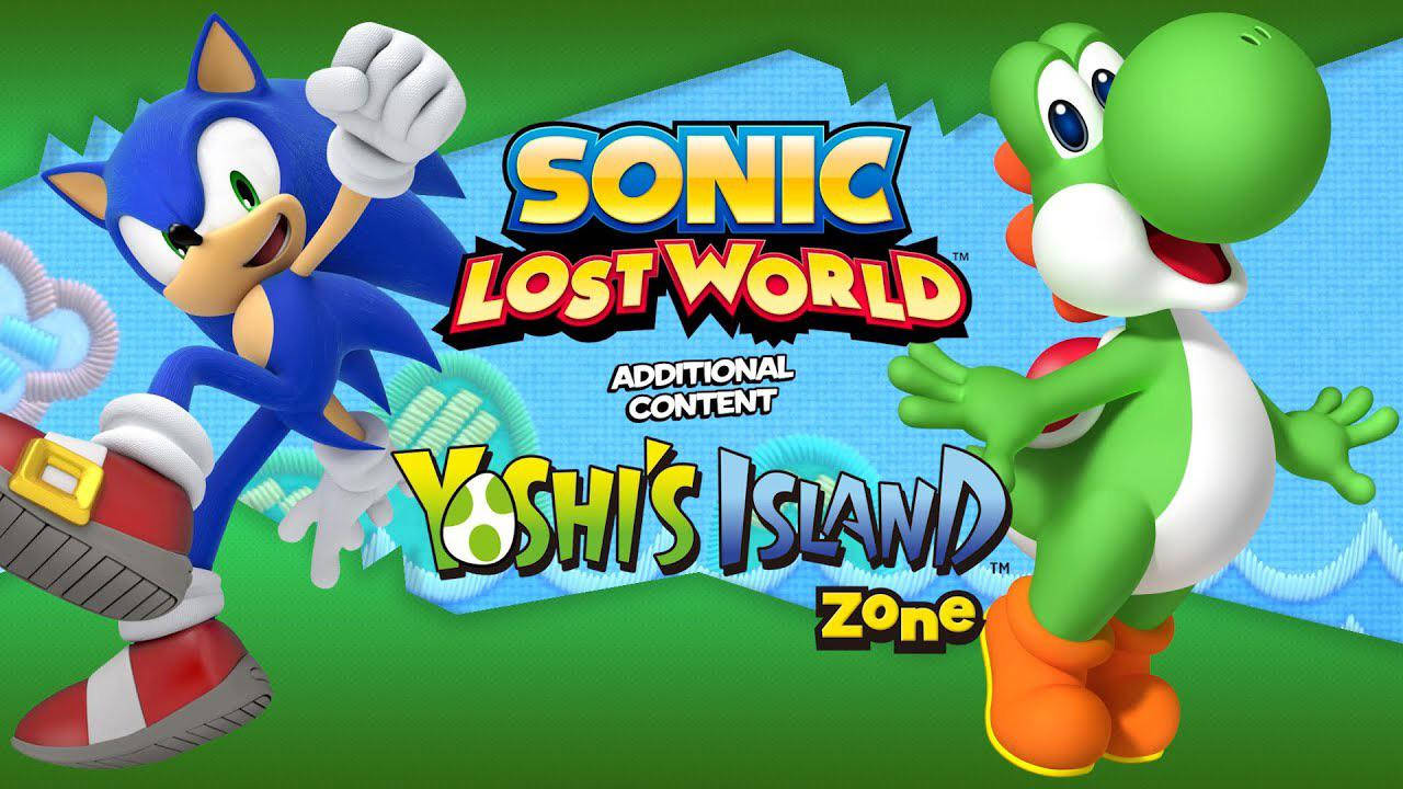 Sonic Lost World Yoshi's Island Zone Background