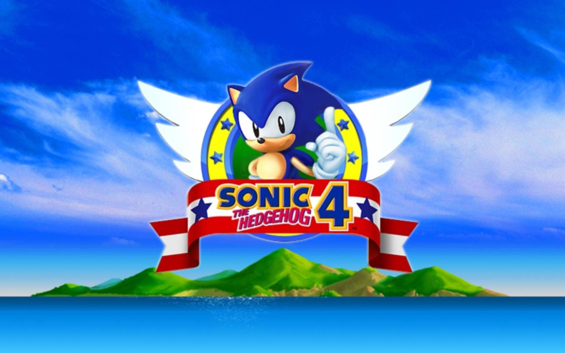 Sonic The Hedgehog 4 Game Hd Cover Background