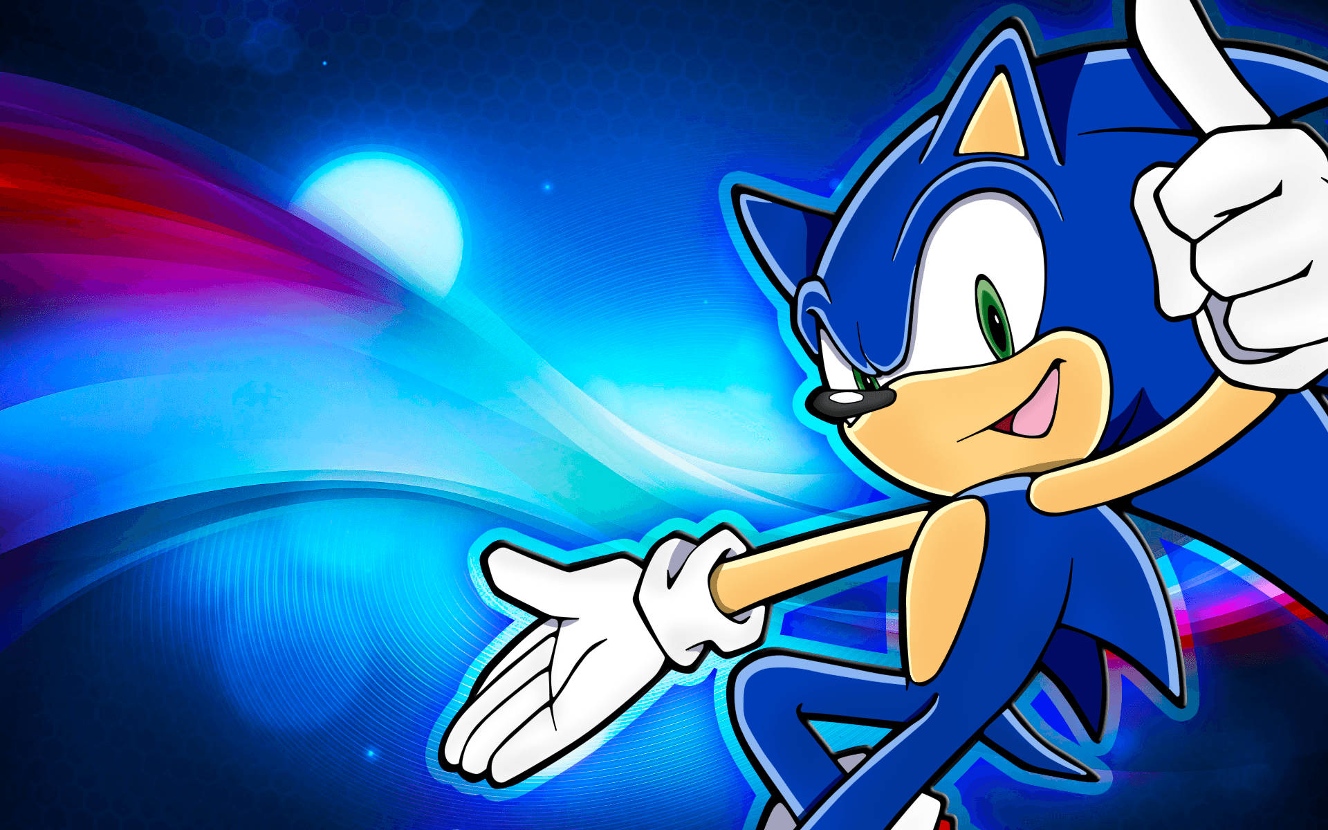 Sonic The Hedgehog Animated Background