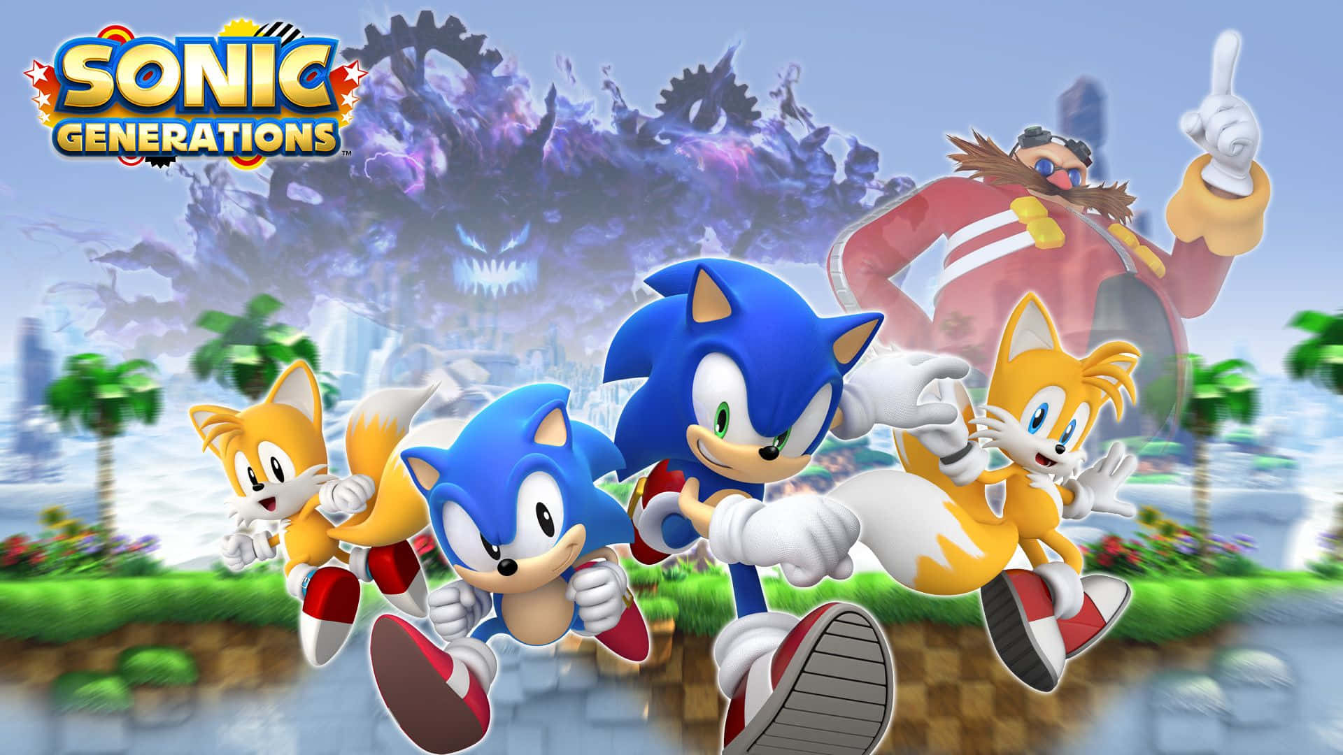 Sonic The Hedgehog Is Back In 4k Background