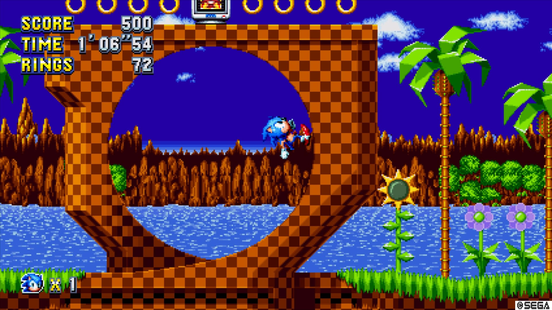 Sonic The Hedgehog - Screenshot Background