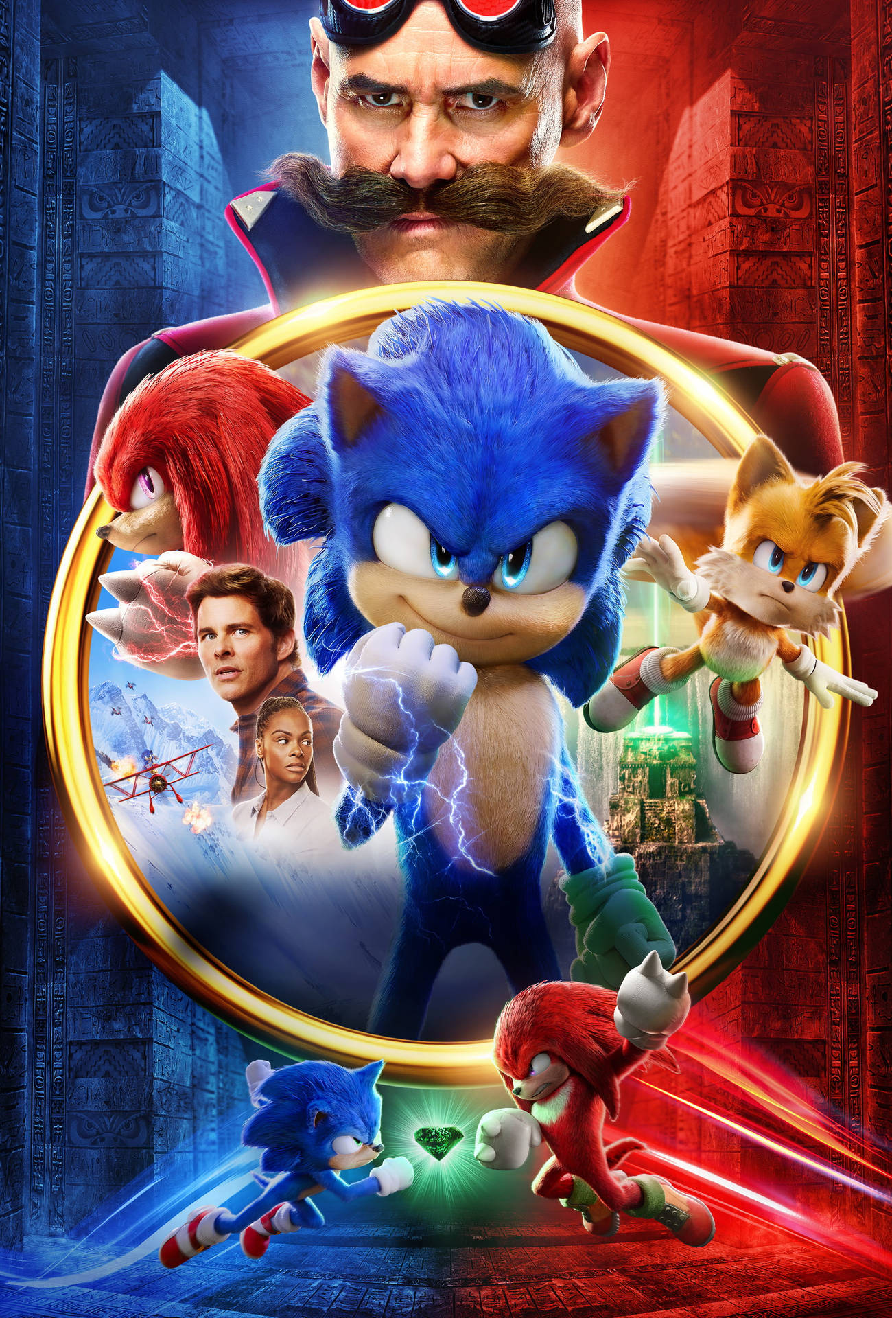 Sonic The Hedgehog Vs. Dr. Eggman Background
