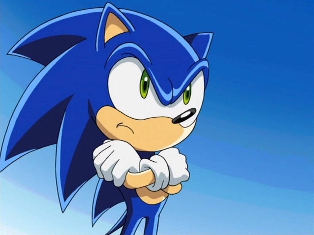 Sonicthe Hedgehog Classic Pose Background