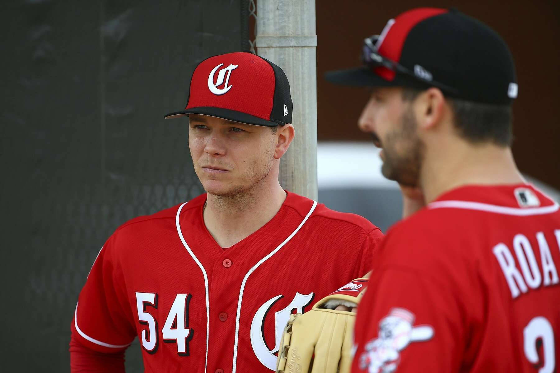 Sonny Gray With Teammate Background