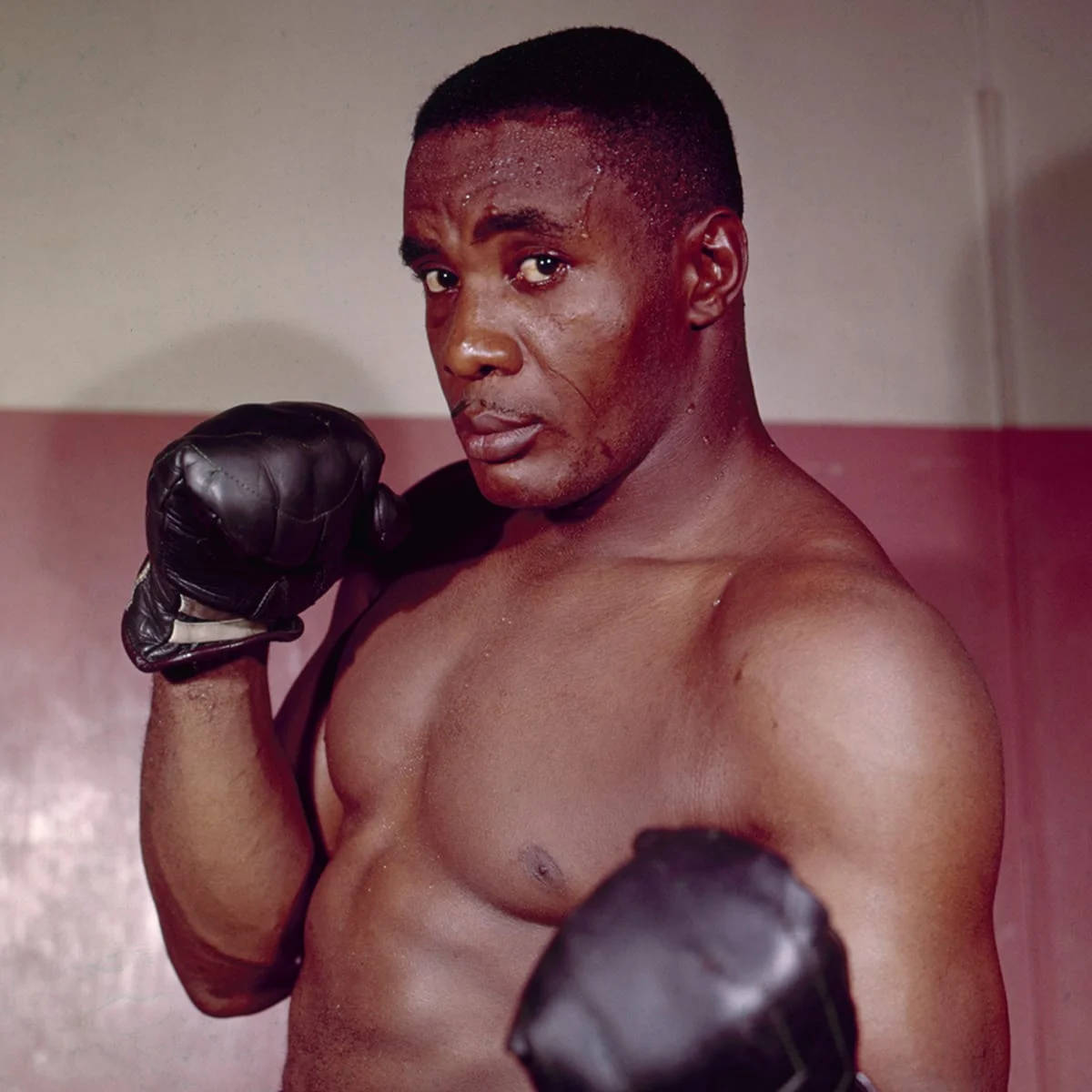 Sonny Liston Boxing Pose