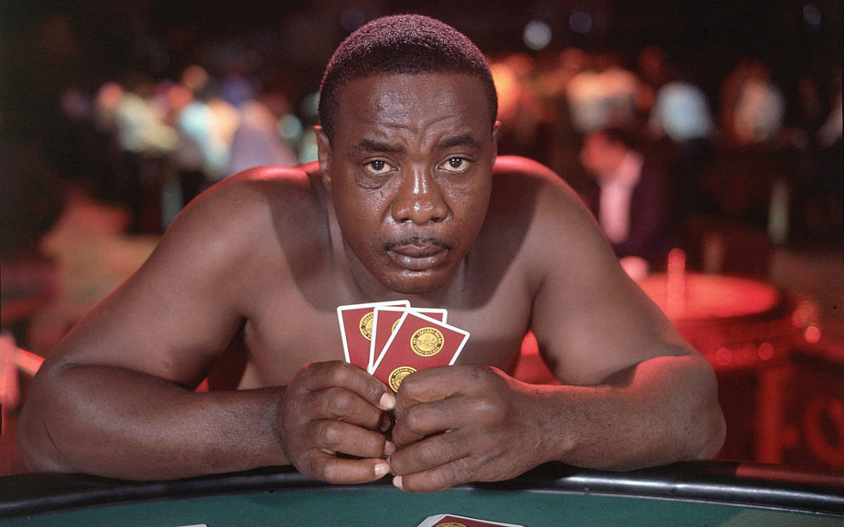 Sonny Liston Playing Cards Background