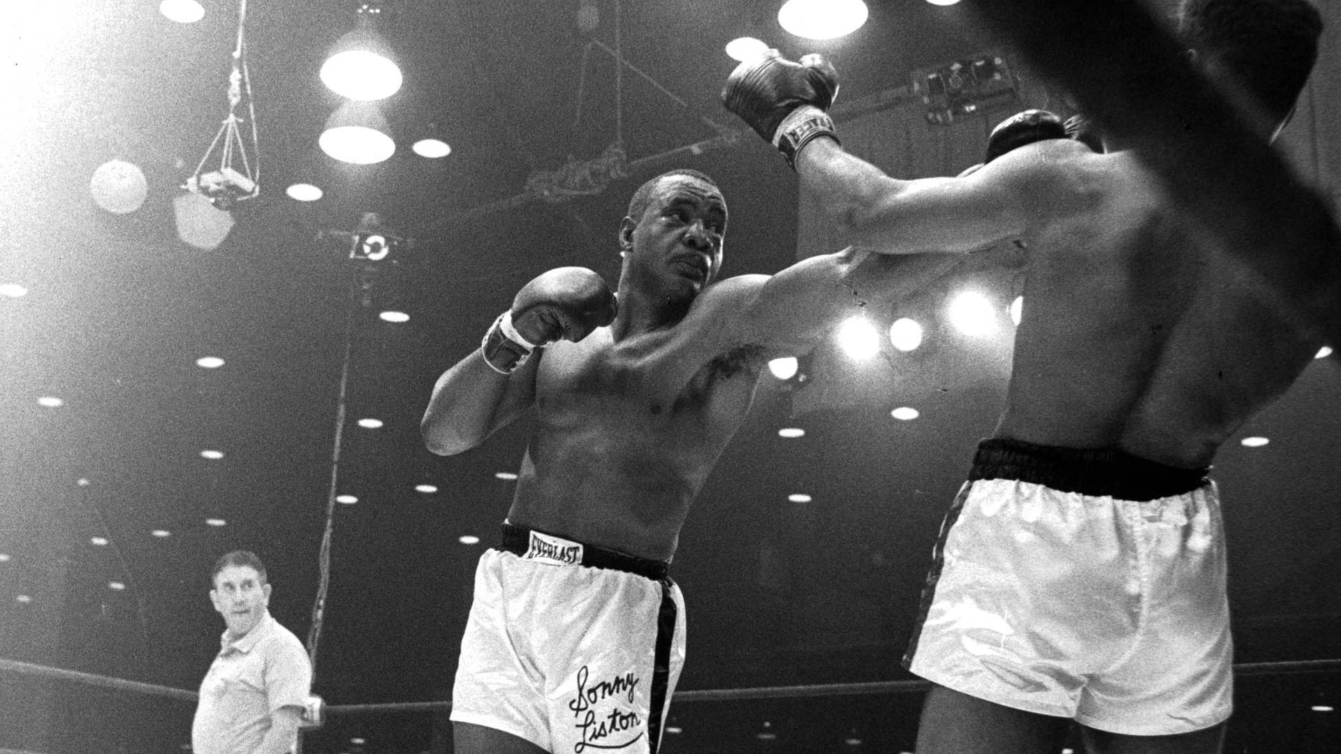 Sonny Liston Power Punch Background