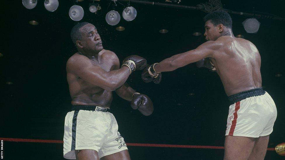 Sonny Liston Punched