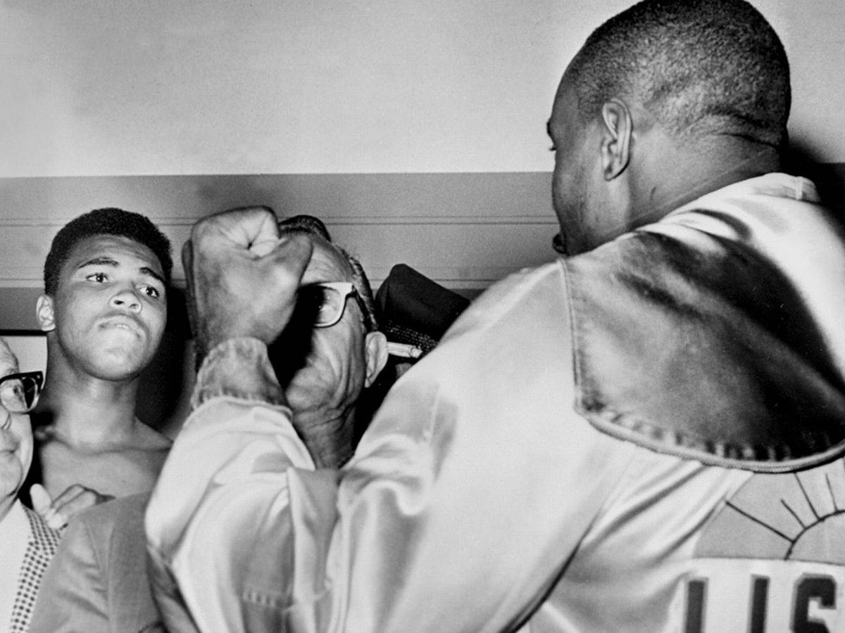 Sonny Liston Weigh In With Ali