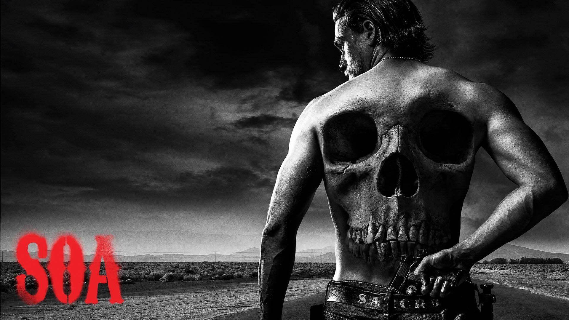 Sons Of Anarchy Skull Background