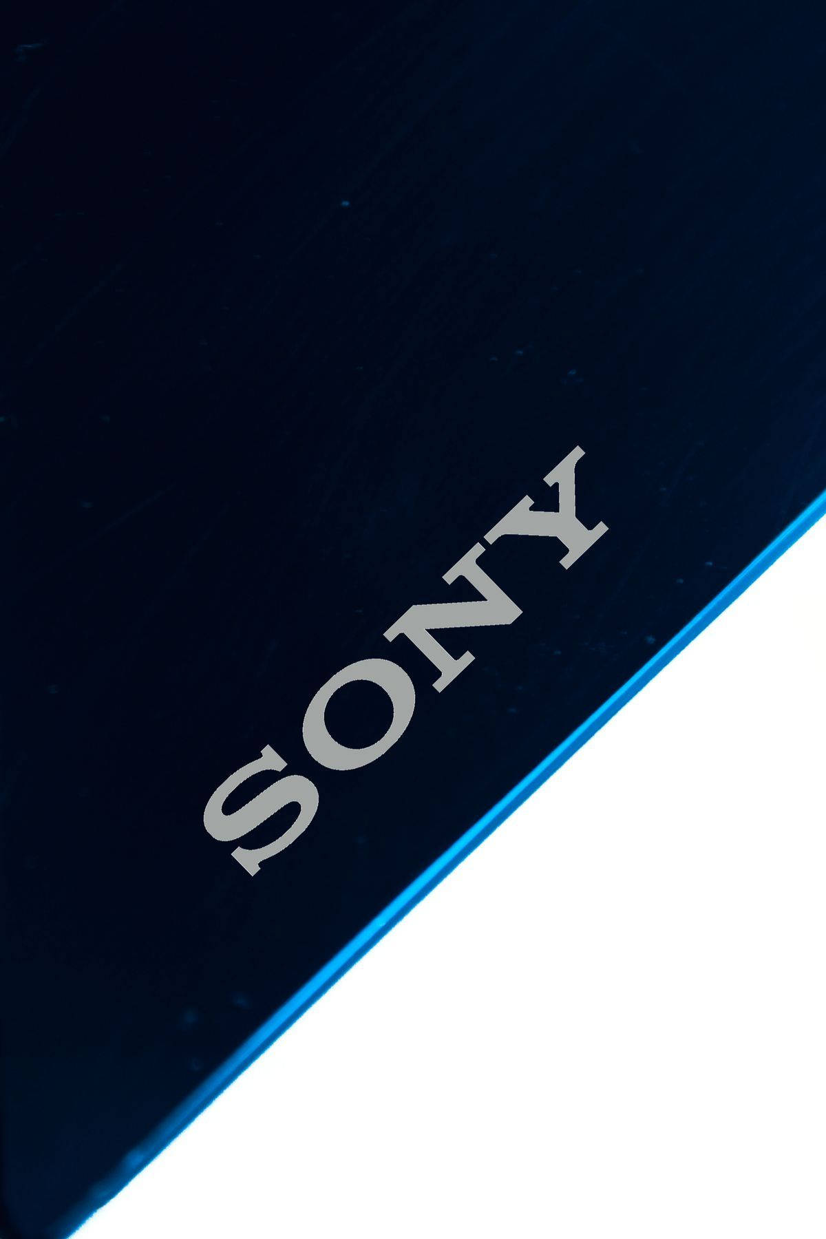 Sony Black And White Background