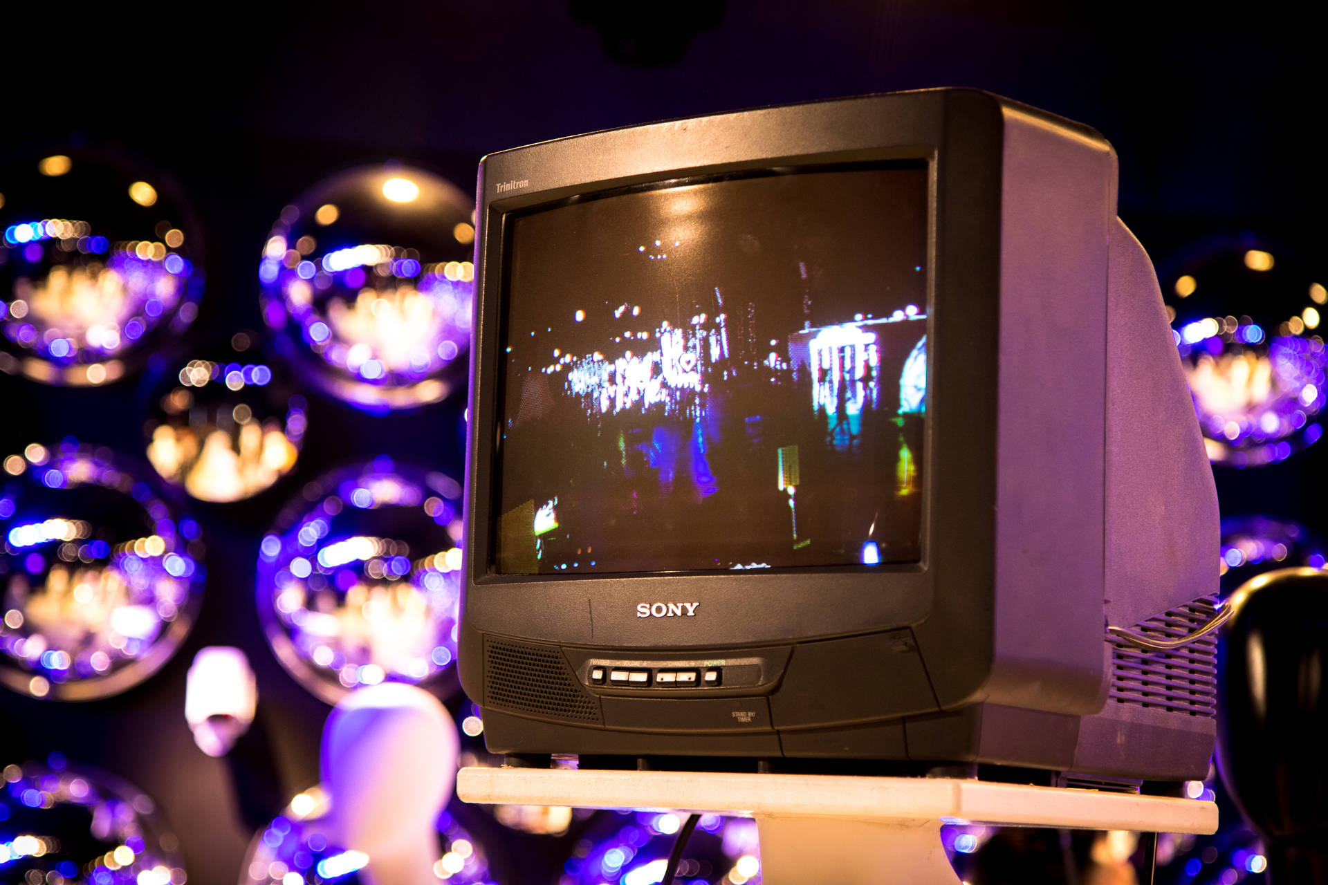 Sony Crt Television Background