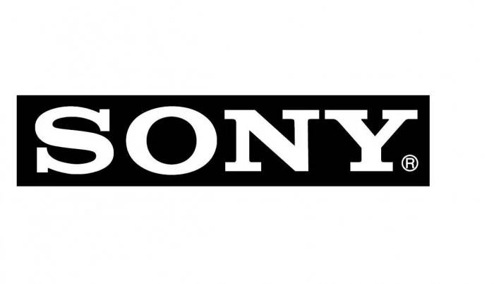 Sony Logo Black And White Background